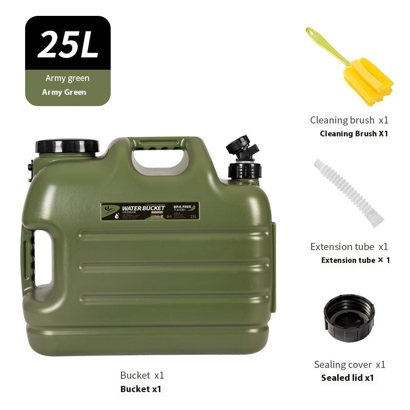 Outdoor Thickened PE Self-driving Travel Large Capacity Portable Water Storage Tank