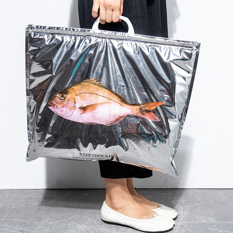 Food Cooler Bag Tote Bag Portable Preservation Bag Camping Picnic