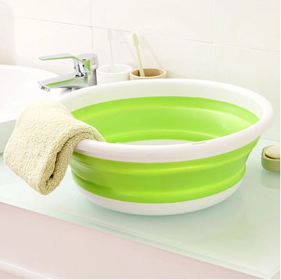 Folding washbasin sink