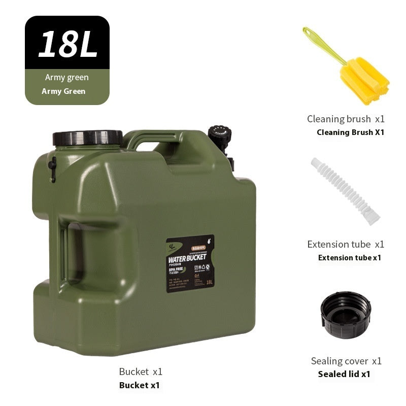 Outdoor Thickened PE Self-driving Travel Large Capacity Portable Water Storage Tank