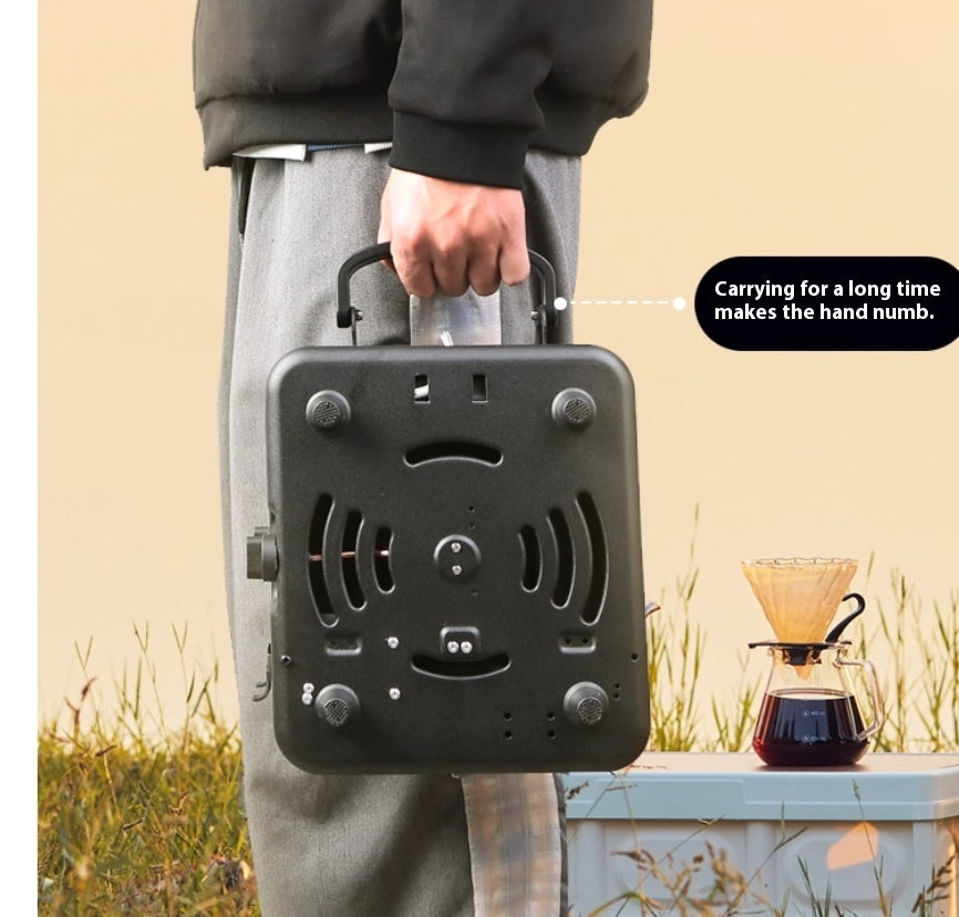 Portable Gas Stove Double Burner Outdoor Picnic Cooking